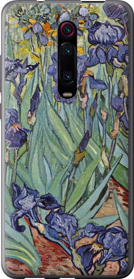 Чехол на Xiaomi Mi 9T Pro Винсент Ван Гог. Ирисы "161u-1698-17620"