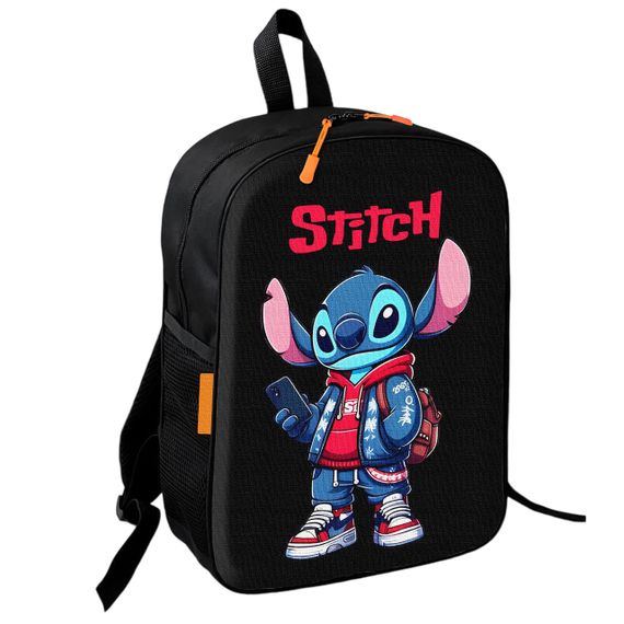 Рюкзак шкільний дитячий з принтом Стіч 36х27 см підлітковий для хлопчика, дівчинки (4060)