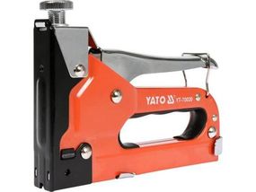 Набір степлер регулятор сили скоби цвяхи YATO YT-70020