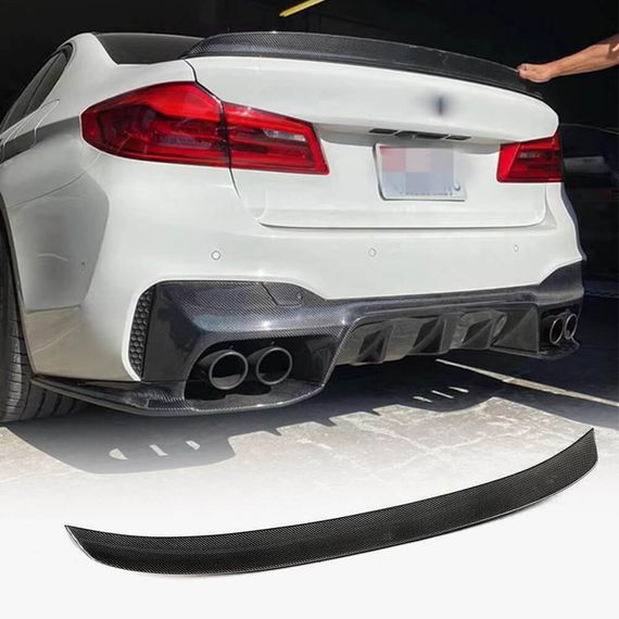 Спойлер V1 (для G30/F90, Карбон) для BMW 5 серия G30/31 2017-2023 гг
