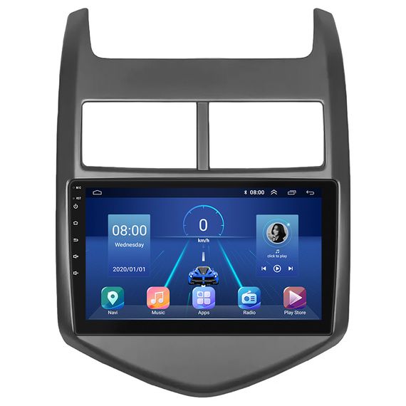 Штатна магнітола 9" Lesko для Chevrolet Aveo II 2011-2020 2/32Gb/ 4G/ Wi-Fi GPS Premium Шевролет