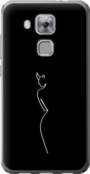 Чехол на Huawei Nova Plus Силуэт1 "4590u-961-17620"