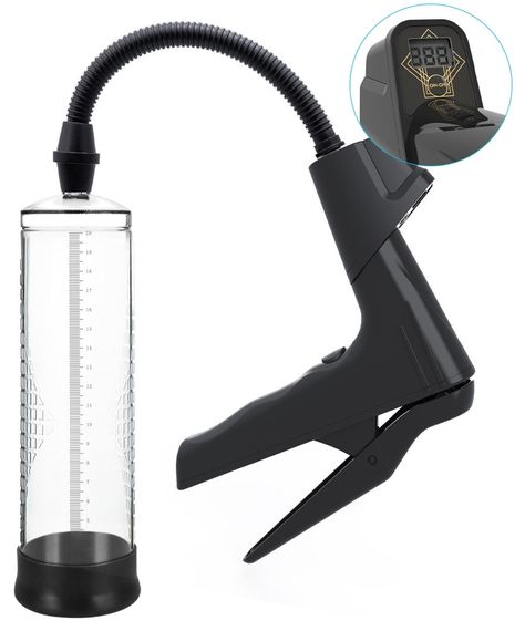 Вакуумна помпа з манометром CANWIN Men Air Gun Penis Pump - P398 Sex Aura | Зображення 2