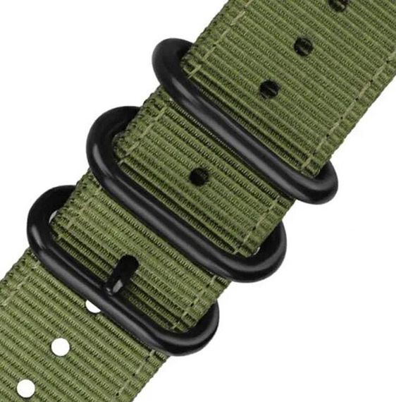 Нейлоновый ремешок Primo Traveller для часов Xiaomi Redmi Watch 3 - Army Green | Зображення 2