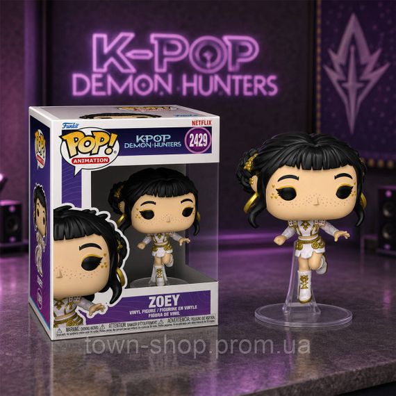 Игровая фигурка Funko POP! серии Кейпоп-охотницы на демонов S2 - Зои | Зображення 2