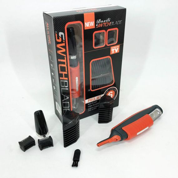 Бритва триммер для бороды Switchblade X-TRIM | Машинка для стрижки бороди  | AV-741 Триммер беспроводной | Зображення 1