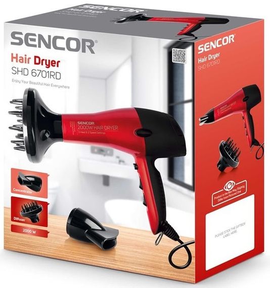Фен Sencor SHD 6701RD | Зображення 6