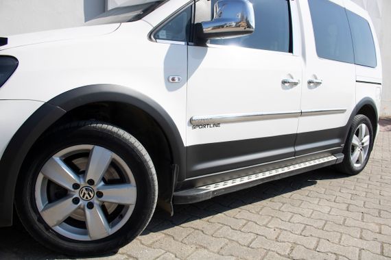Комплект молдингів і розширювачів арок 1 двері, коротка база для Volkswagen Caddy 2004-2010 рр