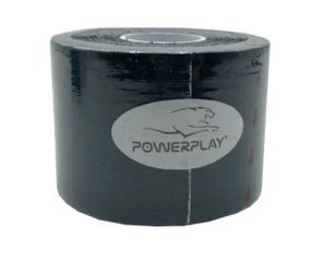 Кинезиологический тейп PowerPlay 4315 Черный 5 см x 5 м (PP_4315_Black)