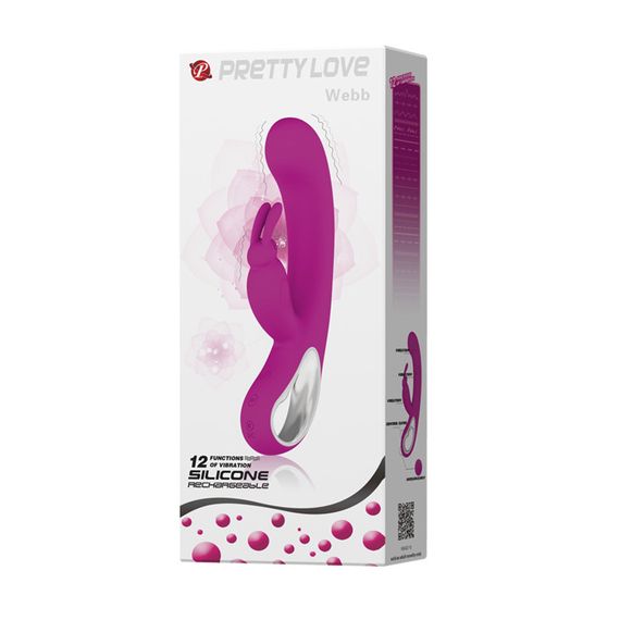 Вибратор - Pretty Love Webb Vibrator Purple Sex Aura | Зображення 1
