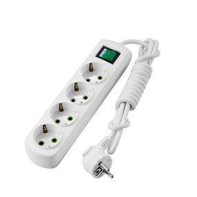 Подовжувач із/з 4 розетки 3 м з вимикачем Letitia Лезард