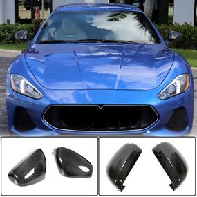Накладки на дзеркала (Карбон) для Maserati GranTurismo 2007-2019 рр