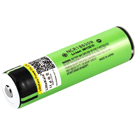 Акумулятор LiitoKala 18650 3400mAh Li-ion 1шт (Lii-34B-PCB) | Зображення 1
