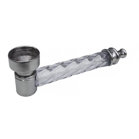 Трубка Прозрачная «Easy Pipe Silver»