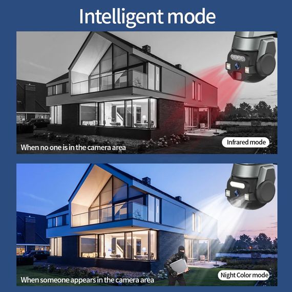 Вулична IP-камера відеоспостереження 4 Мп з нічним баченням Hikvision DS-2CD2043G2-IU (234573344_1135) | Зображення 2