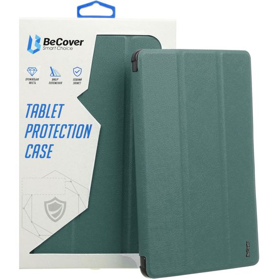 Чохол до планшета BeCover Flexible TPU Mate Samsung Tab S9 (SM-X710/SM-X716)/S9 FE (SM-X510/SM-X516B) 11.0" Dark Green (712529) | Зображення 8