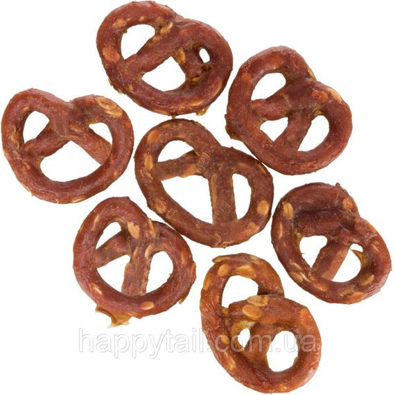 Ласощі для собак Trixie Mini Pretzels із куркою — м'ясні кренделі, 100 г | Зображення 2