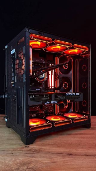 Збірка на замовлення:ігровий ПК GameMax Hype-M Black Tower / AMD Ryzen 7 7800X3D (8 (16) ядер по 4,2 - 5,0 ГГц) / 32 ГБ DDR5 / 1000 ГБ SSD M.2 / nVidia GeForce RTX 5070 Ti, 16 ГБ GDDR7, 256-bit / 850W | Зображення 9