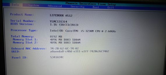 Ноутбук Fujitsu LifeBook A512 / 15.6" TN / Intel Core i5-3230M (2(4) ядра по 2.6-3.2 GHz) / 8 GB DDR3 / 300GB HDD / HD Graphics 4000 / WebCam б/у | Зображення 8
