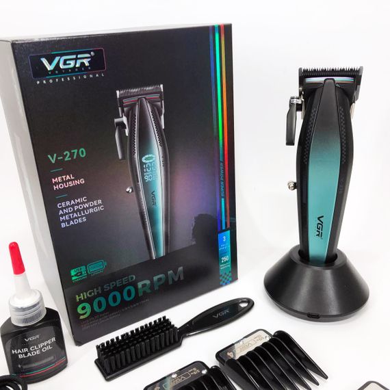 Акумуляторна машинка для стрижки VGR V-270 | Зображення 1