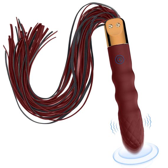 Вібратор-флогер- Virbating Flogger | Зображення 1