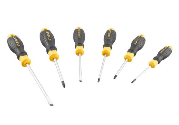 Набір з шести викруток Stanley CushionGrip (STHT16172-0)