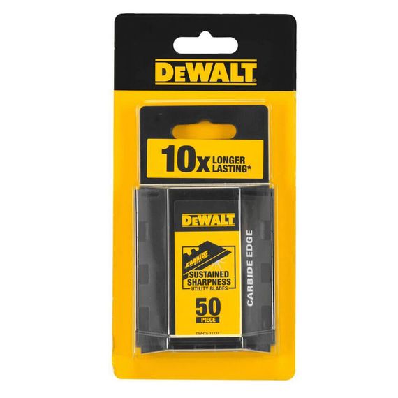 Леза запасні для оздоблювальних робіт, трапецеподібні Carbide 50шт DeWALT DWHT8-11131 | Зображення 2