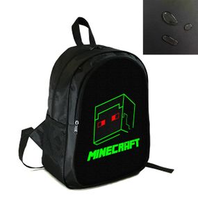 Рюкзак городской/школьный 38×28см с принтом Minecraft Крипер детский, подростковый,спортивный(4170)