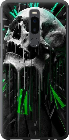 Чехол на Meizu Note 8 Череп-часы "4100u-1610-17620"