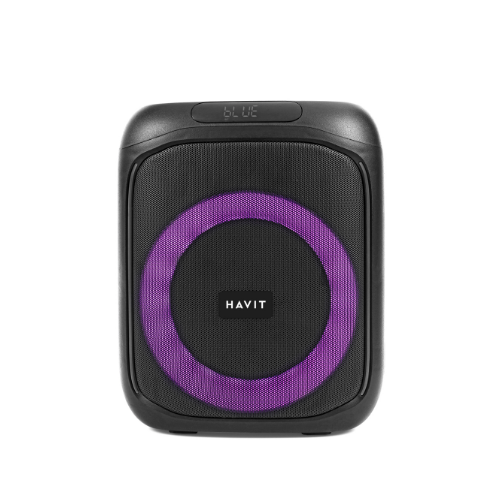 Портативна колонка HAVIT HV-SQ146BT 60W RGB Black (2шт/ящ) | Зображення 3