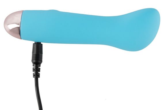 Синій міні вібромасажер Cuties Mini Vibrator із 7 різними вібраційними режимами Sex Aura | Зображення 5
