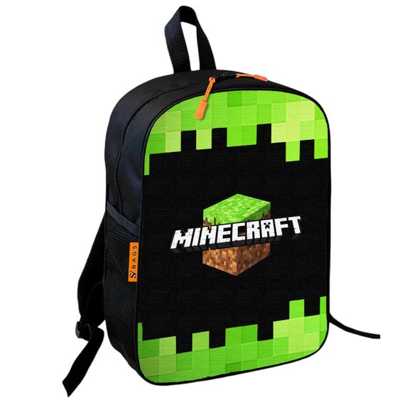 Набор Minecraft Куб 3 в 1: детский рюкзак + сумка-слинг + пенал, для мальчика и девочки 7–9 лет (6136) | Зображення 1