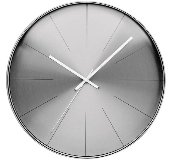 Годинник настінний Technoline WT2410 Silver (WT2410 grau) (DAS301791)