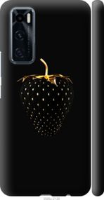 Чохол на Vivo V20 SE Чорна полуниця "3585m-2128-24368"