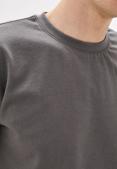 Футболка чоловіча базова сірий, 3XL | Зображення 2