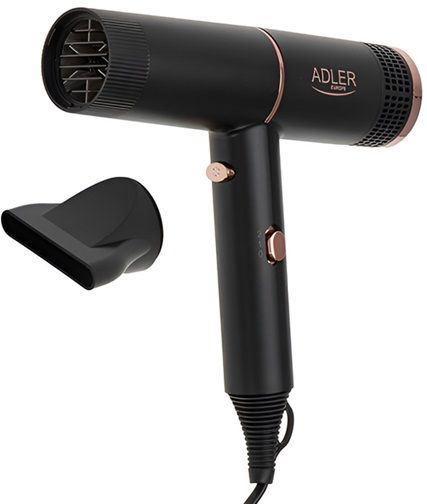 Фен для сушіння волосся Adler AD 2278 1400 Вт чорний | Зображення 8