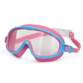 Дитяча маска для плавання Renvo Garsen JR Anti-fog Фуксія Блакитний OSFM (1SM110-0504)