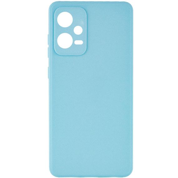 Силиконовый чехол Candy Full Camera для Xiaomi Poco X5 5G / Note 12 5G Бирюзовый / Turquoise