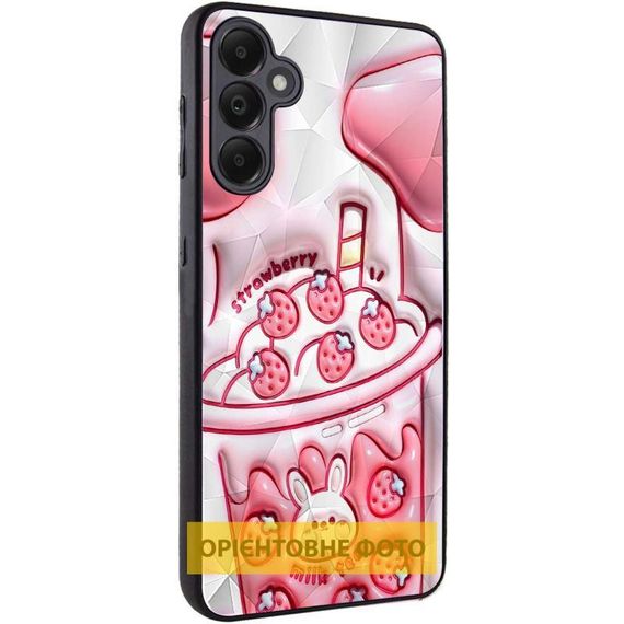 TPU+PC чехол Prisma Fluffie для Xiaomi Redmi Note 14 5G Strawberry