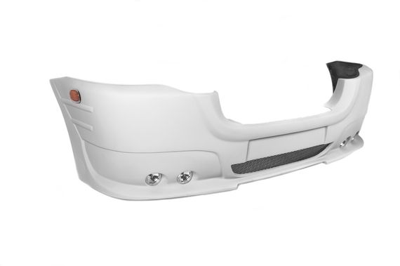 Передній бампер 4 фари (під фарбування) для Volkswagen Crafter 2006-2017рр | Зображення 4