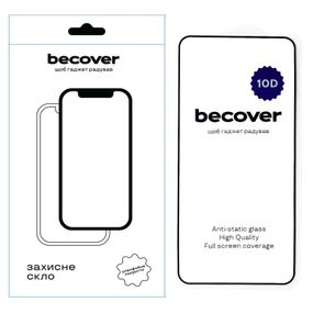 Стекло защитное BeCover Samsung Galaxy S25 Plus SM-S936 10D Black (712722)