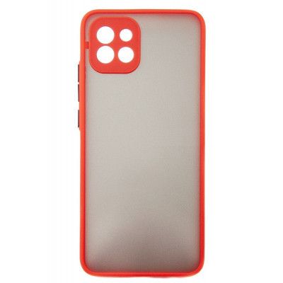 Чехол для мобильного телефона Dengos Kit for Samsung Galaxy A03 case + glass (Red) (DG-KM-23) | Зображення 1