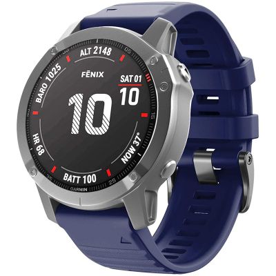 Ремешок для смарт-часов Armorstandart Silicone 22mm для Garmin Fenix 5/6 Dark Blue (ARM60807)