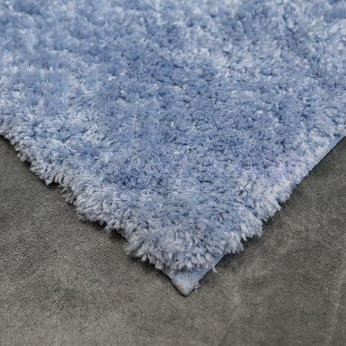 Килимок для ванної 60*120см антибактеріальний Tropical Sea блакитний Дариана | Зображення 1