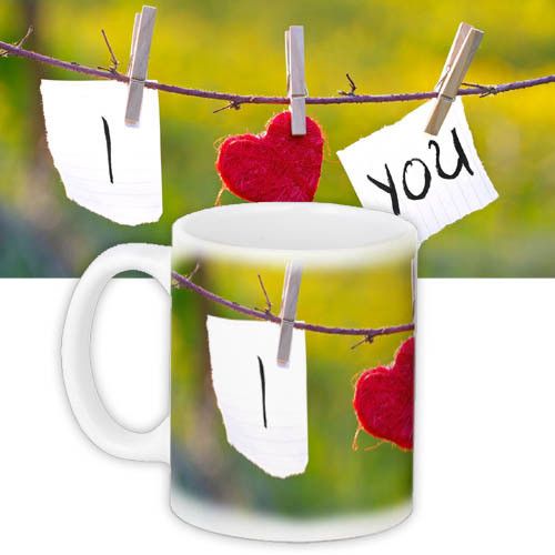 Кружка с принтом I love you 330 мл (KR_L081)