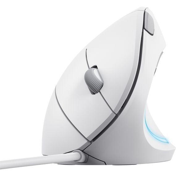 Мишка Trust Verto Ergonomic USB White (25133) | Зображення 1