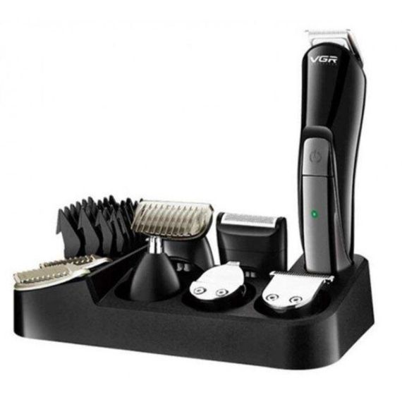 Машинка для стрижки волосся VGR V-012, Перукарня для бороди бездротова, Тример бездротовий | Зображення 4