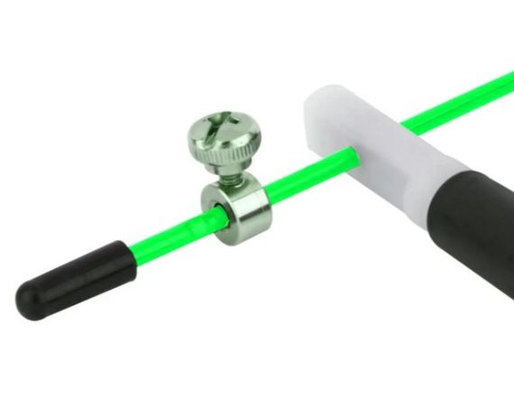 Скакалка швидкісна PowerPlay 4202 Ultra Speed Rope Зелена 2,9 м (PP_4202_Green) | Зображення 1