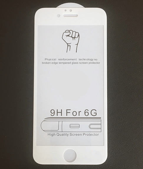 Full Glue захисне скло для iPhone 6/6S - White | Зображення 3