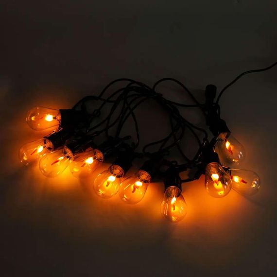 Ретро гірлянда вулична 10 LED лампочок 5 метрів А60 | Зображення 9